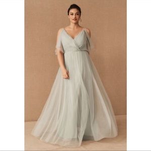 NWT BHLDN Jenny Yoo Aeryn Maxi Dress Mint